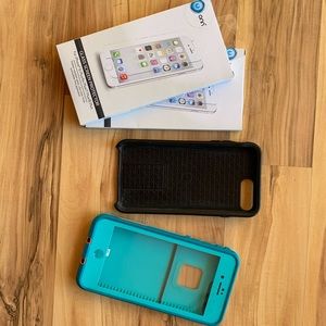 iPhone 7plus cases and screen protector